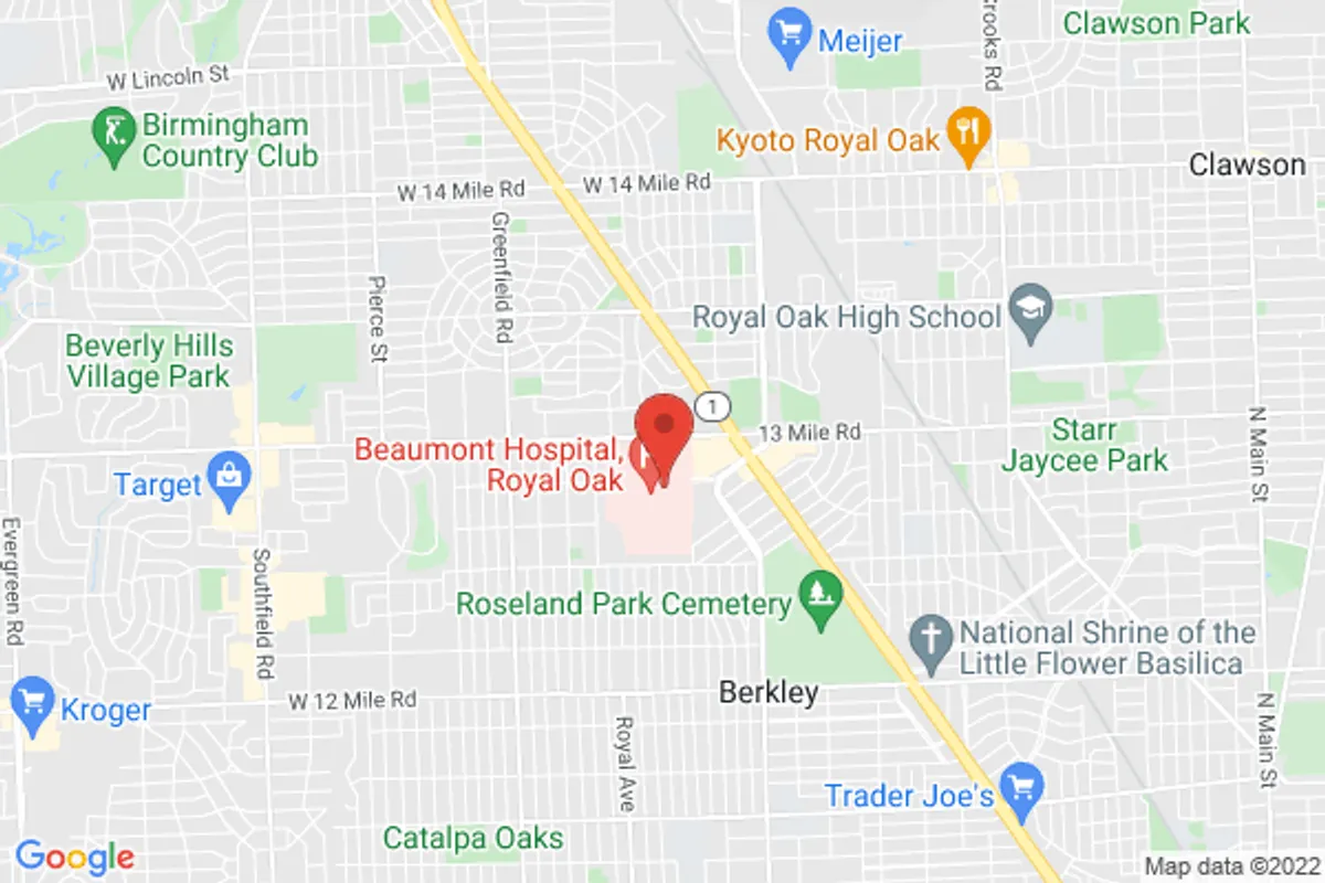 Beaumont Hospital Spiritual Center (Friday Only)